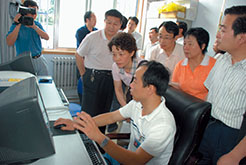 国家卫生部在坊子区调研城乡三级卫生服务网络一体化管理及基本医疗服务工作情况