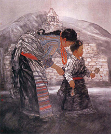 晨祈 170cm×150cm2011年