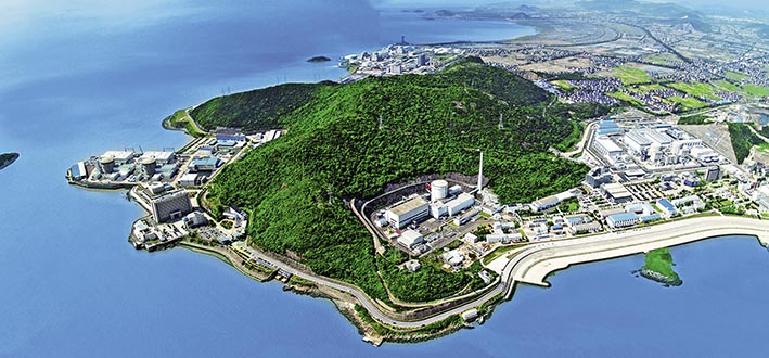 中核集团秦山核电基地。